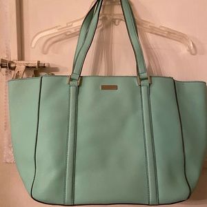 AUTHENTIC KATE SPADE LARGE TOTE TIFFANY BLUE